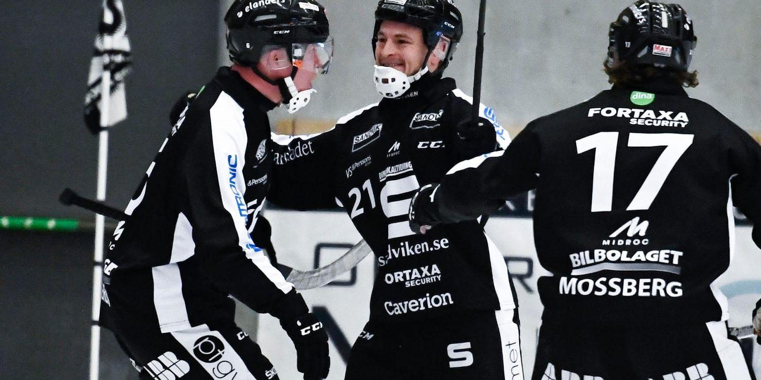 Christoffer Edlund gjorde sitt första mål i SM-slutspelet, och visade därmed vägen fram till Sandvikens seger hemma mot Hammarby.