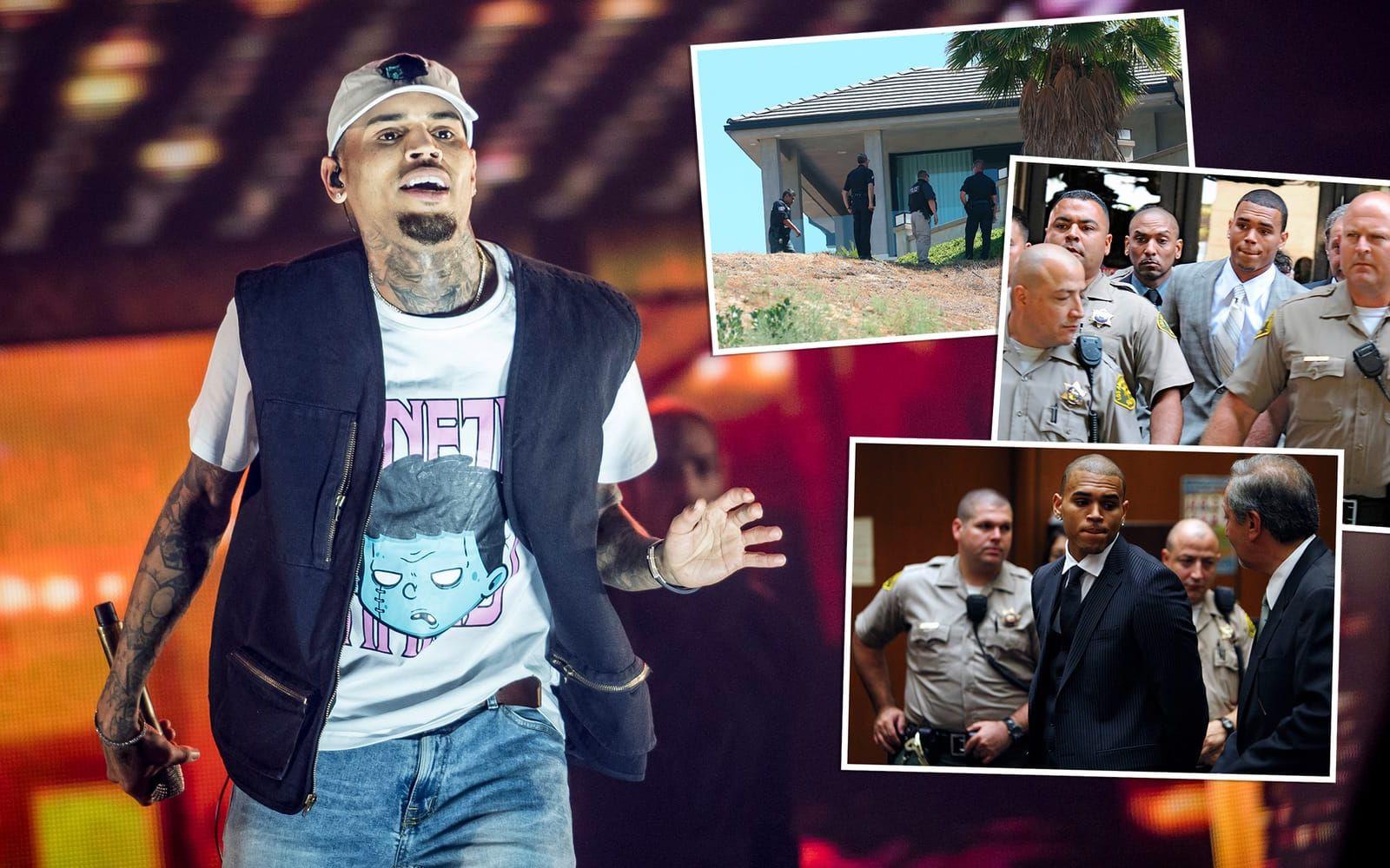<strong>Nu:</strong> Chris Brown har släppt åtta album och även fortsatt sin skådiskarriär. Sedan 2009, då han dömdes för att ha misshandlat sin dåvarande flickvän Rihanna, har Brown hamnat i trubbel om och om igen. Han har gripits för misshandel, tvingats ta in på rehab och 2016 barrikaderade han sig i sitt hem med LA-polisen utanför dörren. Foto: Stella Pictures