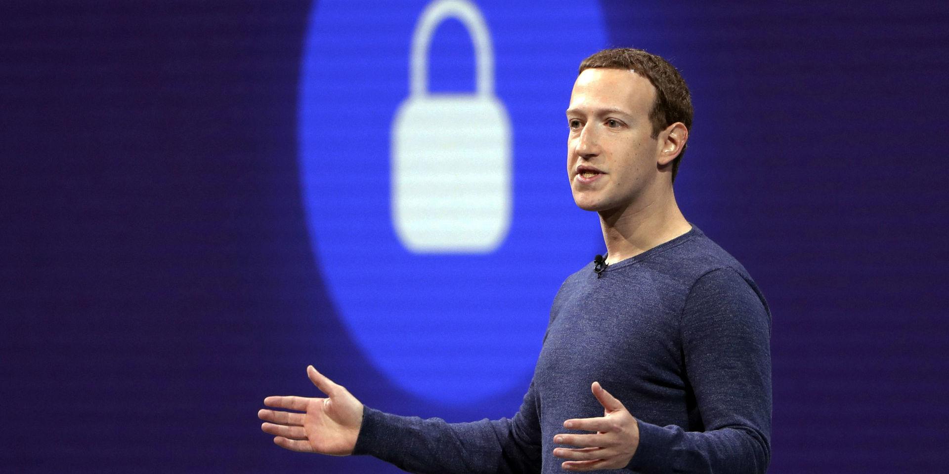 Facebookchefen Mark Zuckerberg deklarerade i våras att 'framtiden är privat'. Arkivbild