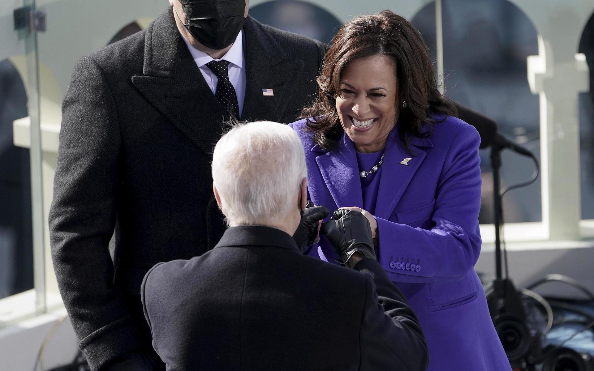 Kamala Harris och Joe Biden. 