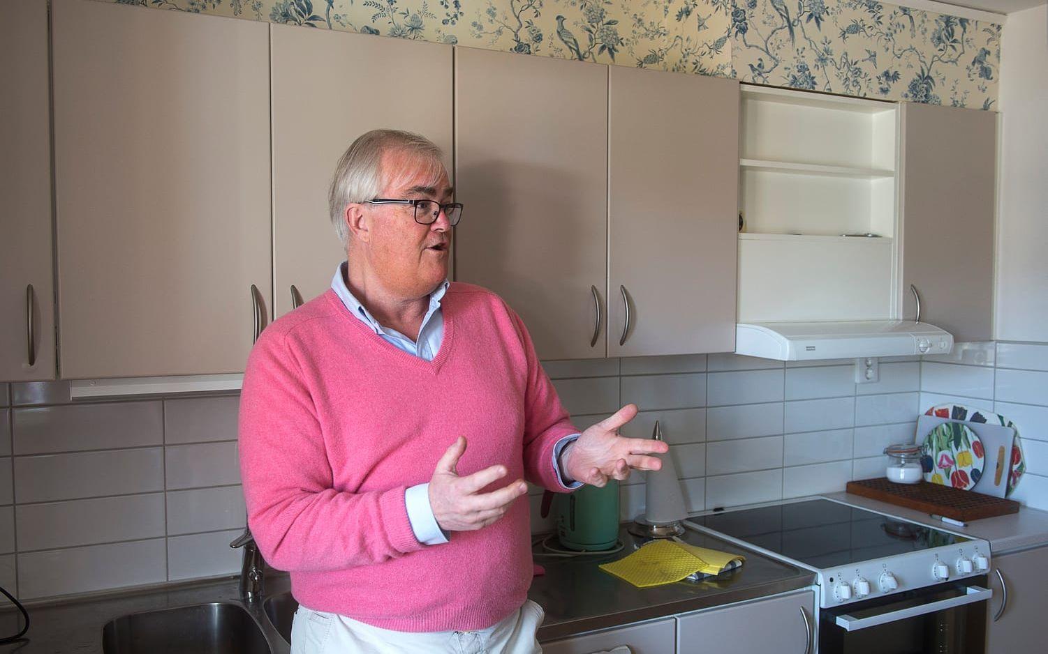 "Vårt fokus ligger på dusch, tvättställ och köksblandare", säger Svante Lindén, som är försäljningsansvarig. Bild: Jörgen Alström