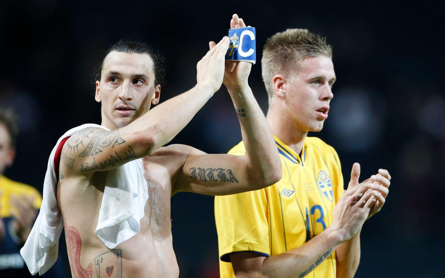 Sverige vann matchen med 4–2. 