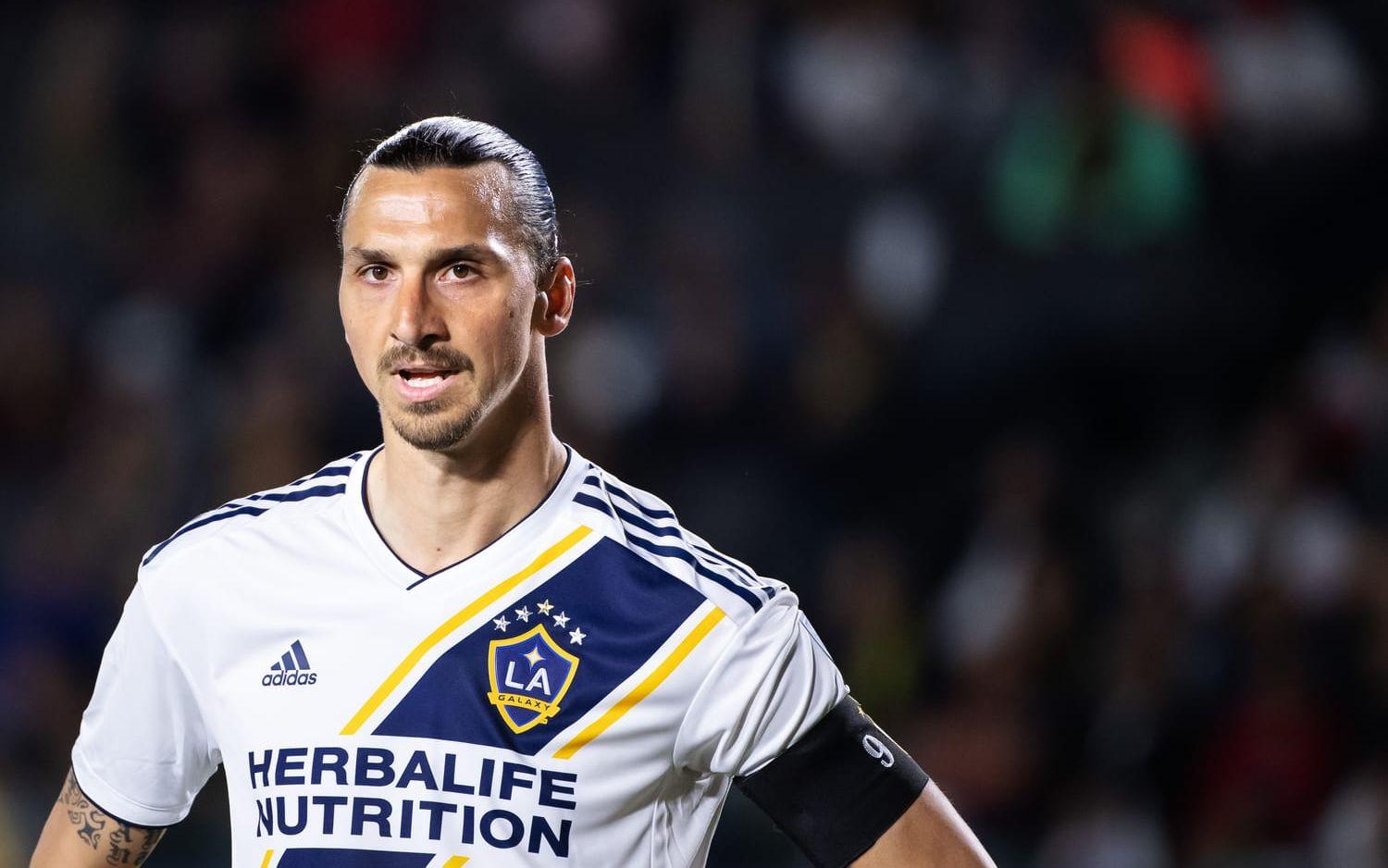 2018 lämnade Zlatan Europa för spel i Los Angeles i MLS. 