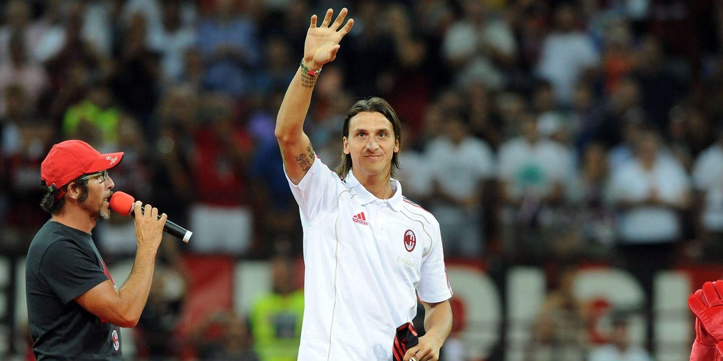 2010 inleddes Zlatans första sejour i Milan. 