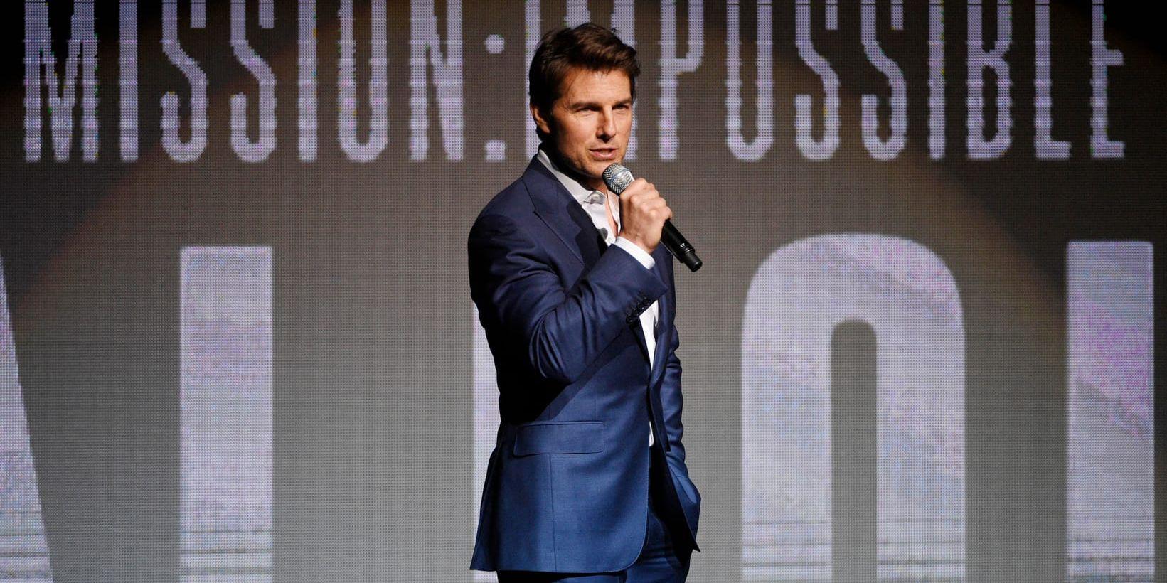 Någon har fildelat en "Mission: Impossible"-film, där Tom Cruise spelar huvudrollen, från sjukhuset i Karlskrona och landstinget har nu fått brev från Hollywoodjätten Paramount Pictures. Arkivbild.