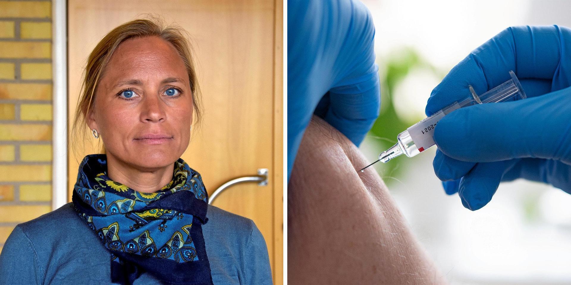 Maria Löfgren, biträdande smittskyddsläkare i region Halland, menar att det till stor del handlar om kunskap och information för att stilla den vaccinoro som finns.