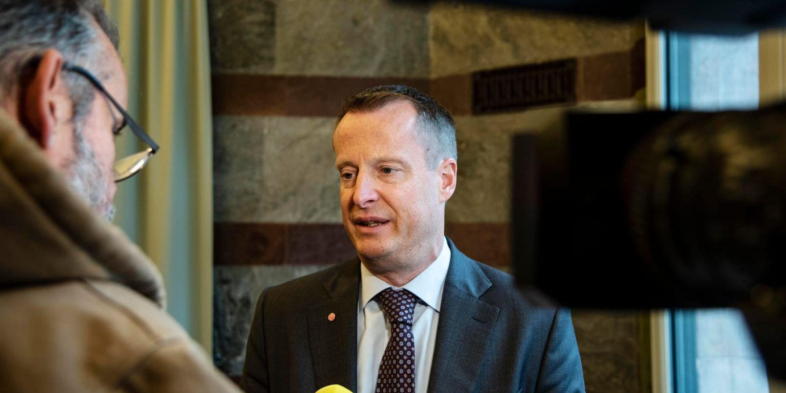 Energi- och digitaliseringsminister Anders Ygeman (S) säger att diskussionen om energiöverenskommelsen fortsätter. Arkivbild.